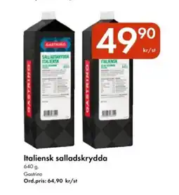 Snabbgross GASTRINO Italiensk salladskrydda erbjuda