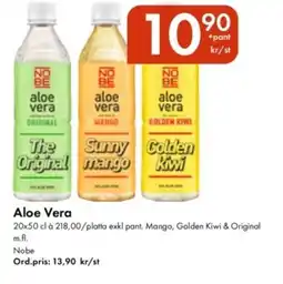 Snabbgross NOBE Aloe vera erbjuda