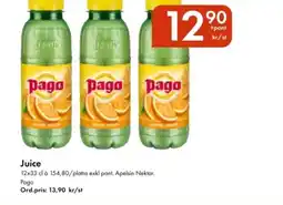 Snabbgross PAGO Juice erbjuda