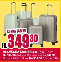 ÖoB RESVÄSKA MARBELLA erbjuda