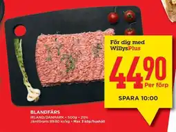 Willys BLANDFÄRS erbjuda