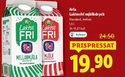 Lidl Arla Laktosfri Mjölkdryck erbjuda