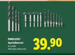 Lidl PARKSIDE Specialborrset erbjuda
