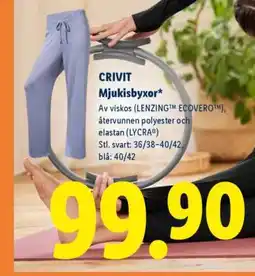 Lidl CRIVIT Mjukisbyxor erbjuda