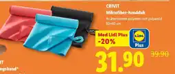 Lidl CRIVIT Mikrofiber-handduk erbjuda