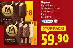 Lidl Magnum Glasspinnar erbjuda