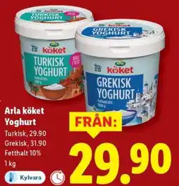 Lidl Arla köket yoghurt erbjuda