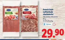 Lidl French Style Lufttorkade charkuterier erbjuda