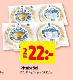 ICA Supermarket PITABRÖD erbjuda