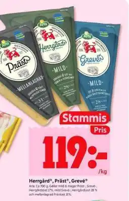 ICA Supermarket HERRGÅRD PRÄST GREVÉ erbjuda