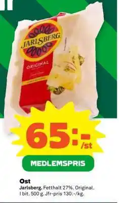Stora Coop Jarlsberg erbjuda