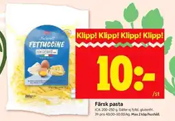 ICA Supermarket Färsk Pasta erbjuda