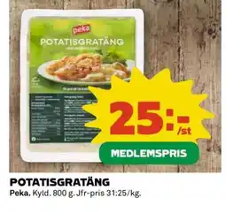Coop POTATISGRATÄNG erbjuda