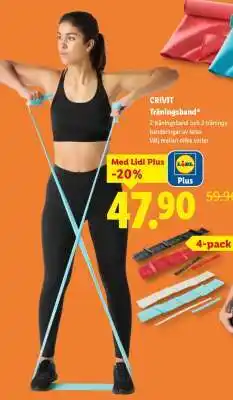 Lidl CRIVIT Träningsband erbjuda