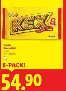 Lidl Cloetta Kexchoklad erbjuda