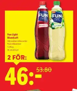 Lidl Fun Light Blandsaft erbjuda