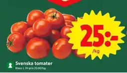 ICA Supermarket SVENSKA TOMATER erbjuda