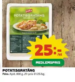 Coop POTATISGRATÄNG erbjuda