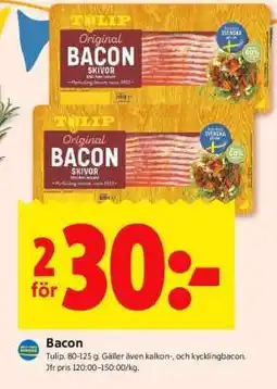 ICA Supermarket BACON erbjuda