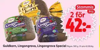 ICA Supermarket Guldkorn, Lingongrova, Lingongrova Special erbjuda