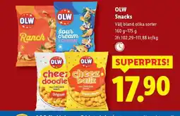 Lidl OLW snacks erbjuda