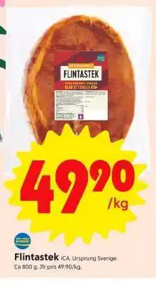 ICA Supermarket Flintastek erbjuda