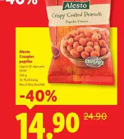 Lidl Alesto Cruspies paprika erbjuda