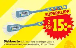 ICA Supermarket DISKBORSTE erbjuda