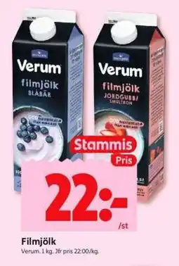 ICA Supermarket Filmjölk erbjuda