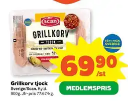 Stora Coop GRILLKORV TJOCK erbjuda