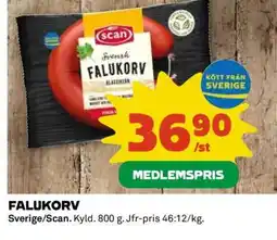 Coop Falukorv erbjuda