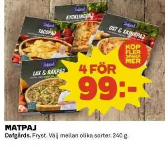 Coop MATPAJ erbjuda