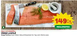 Coop FÄRSK LAXFILÉ erbjuda