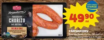 Coop Färskkorv erbjuda