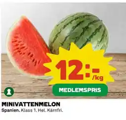 Coop Minivattenmelon erbjuda