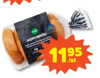 Coop Forum Coop Korvbröd erbjuda