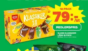 GB Klassiker Glasspinnar