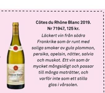 Coop Mersmak Vit Vin erbjuda