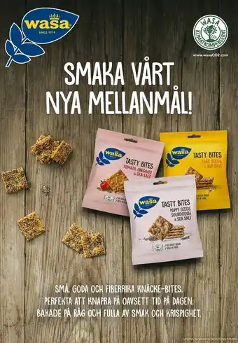 Coop Mersmak Wasa Imageannons erbjuda