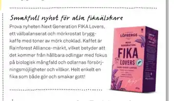 Coop Mersmak Löfbergs Lila Imageannons erbjuda