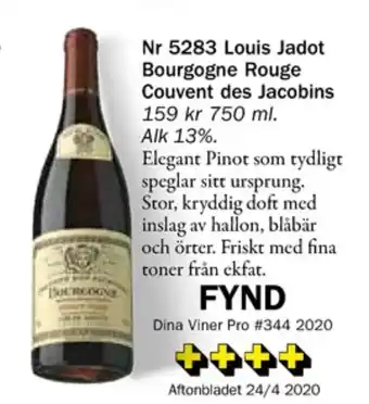 Coop Mersmak Röd Vin erbjuda