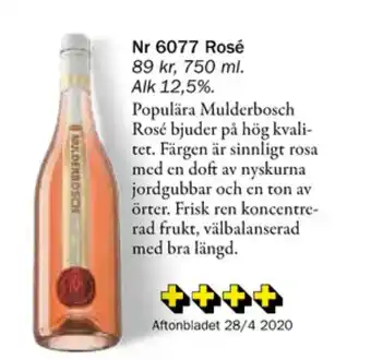 Coop Mersmak Rosé Vin erbjuda