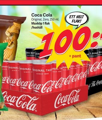 DollarStore Coca Cola Zero Läskedryck erbjuda
