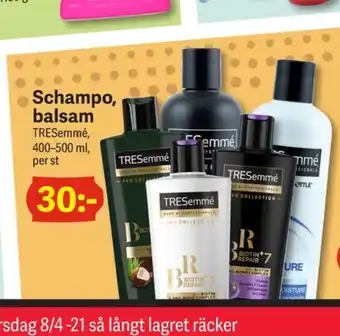 DollarStore TRESemmé Balsam erbjuda