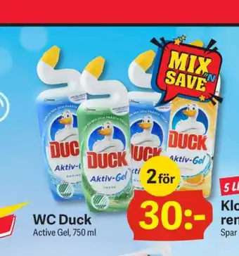 DollarStore Duck WC rent erbjuda