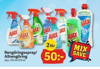 DollarStore Ajax Rengöringsmedel erbjuda