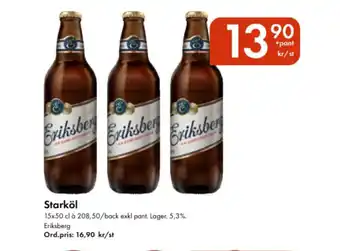 Snabbgross ERIKSBERG Starköl erbjuda