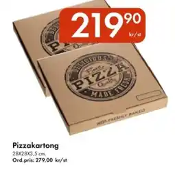 Snabbgross Pizzakartong erbjuda