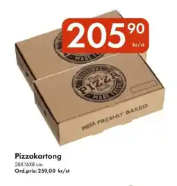 Snabbgross Pizzakartong erbjuda