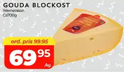 Matrix Butikerna WERNERSSON Gouda blockost erbjuda